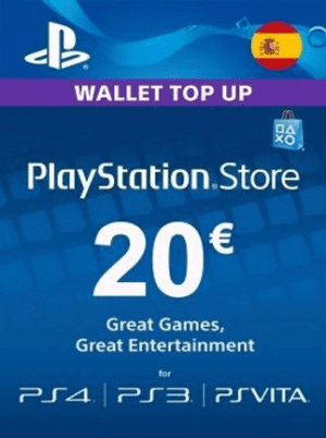 PlayStation Network Gift Card 20 EUR - PSN Spain