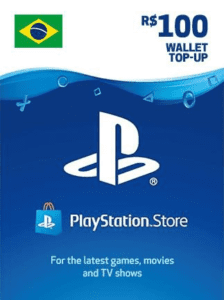 PlayStation Network Gift Card 100 BRL - PSN Brazil
