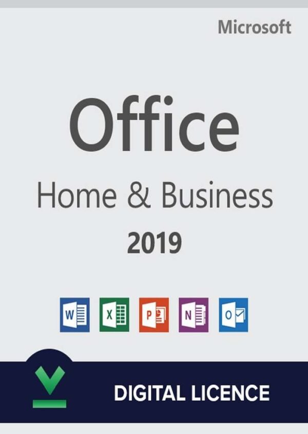Microsoft Office 2019 Home and Business Digital Licence