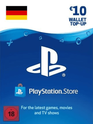 PlayStation Network Gift Card 10 EUR - PSN Germany