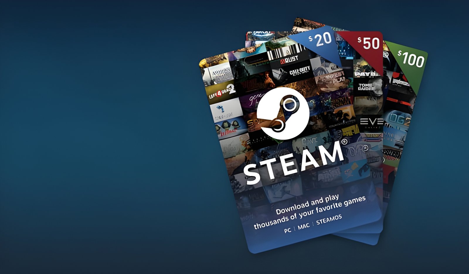 Steam Gift Card 50 USD - Steam Key - United States - Image 2